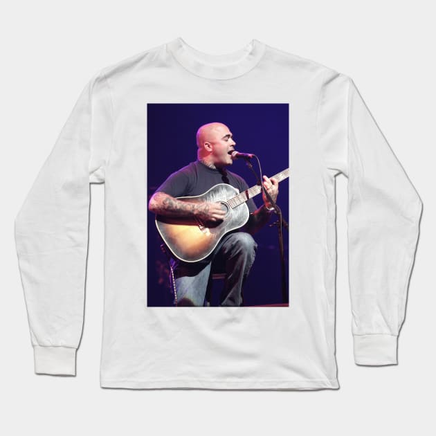 Aaron Lewis Photograph Long Sleeve T-Shirt by Concert Photos